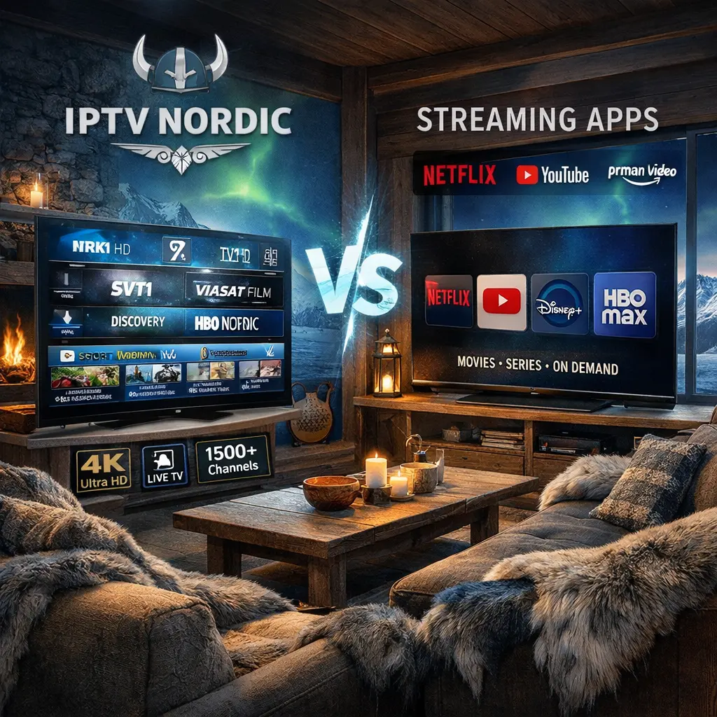 IPTV Nordic vs Strømmeapper Hva er lovlig, hva er risikabelt