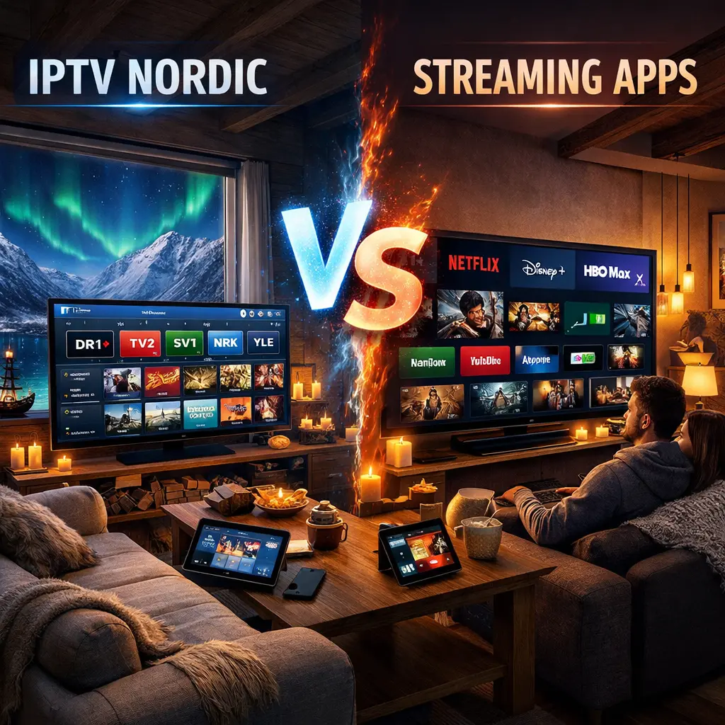 IPTV Nordic vs Strømmeapper Hva er lovlig