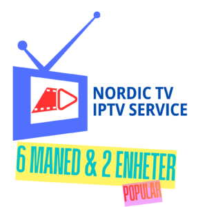 Premium 6 måned & 2 enheter Nordic IPTV – Premium Nordic One IPTV Strømmetjeneste