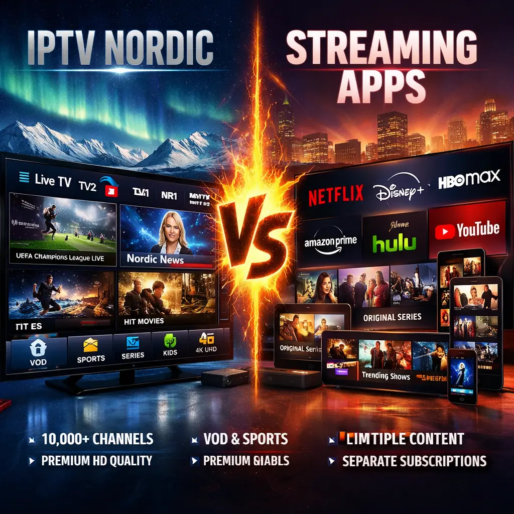 IPTV Nordic vs Strømmeapper Hva er lovlig, hva er risikabelt – og hvorfor